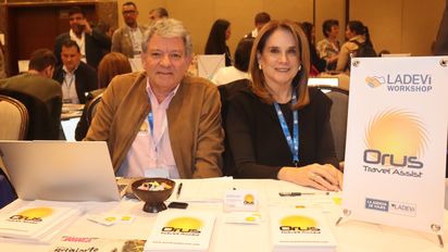 Jack Alan Burnside, CEO de Orus Travel Assist y equipo en el marco del Ladevi Workshop.