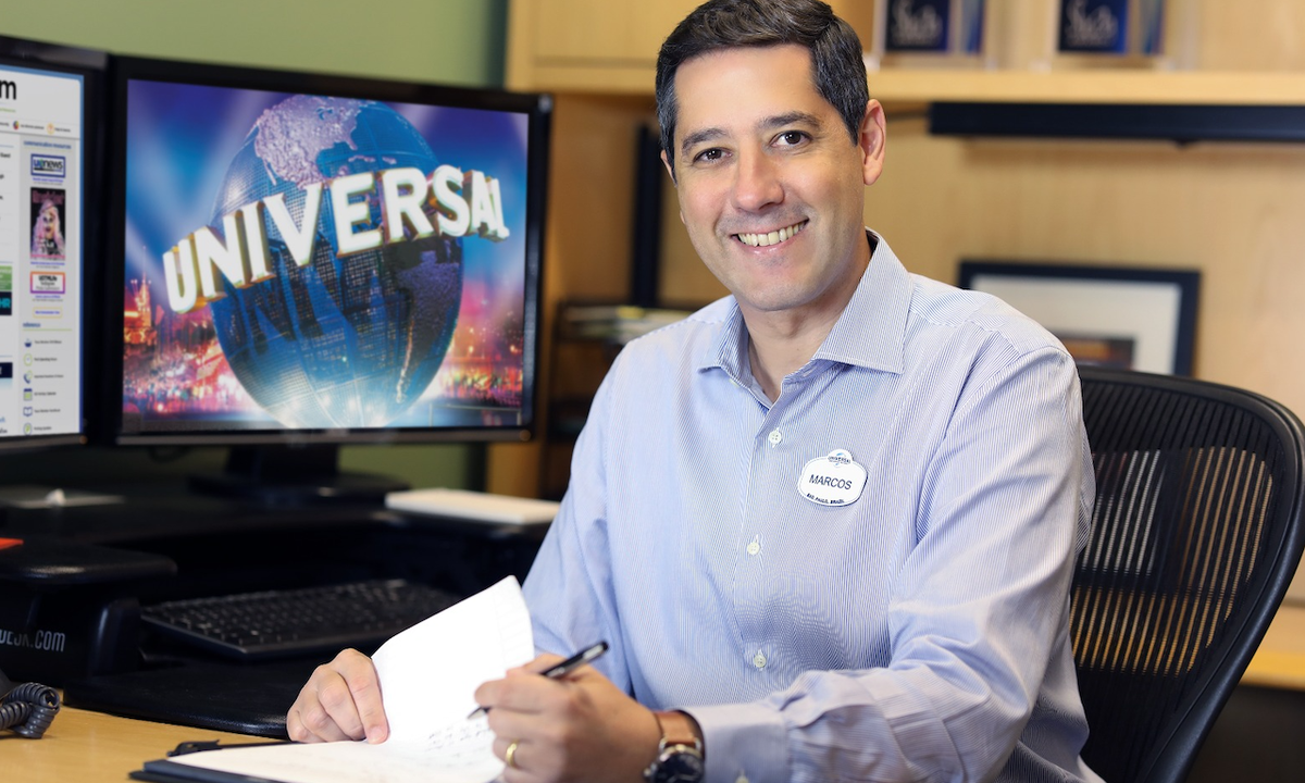 Marcos Barros, vicepresidente de ventas para Latinoamérica de Universal Destinations. Marcos Barros, vicepresidente de ventas para Latinoamérica de Universal Destinations.