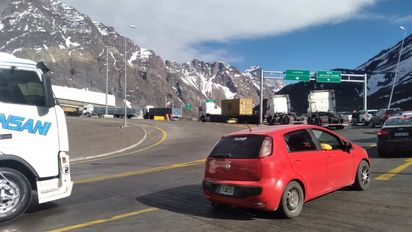 Argentina: El Paso Los Libertadores es la principal puerta de entrada para los turistas que visitan Chile.