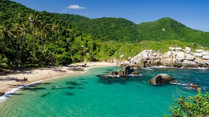 Un rosario de playas en medio de la selva