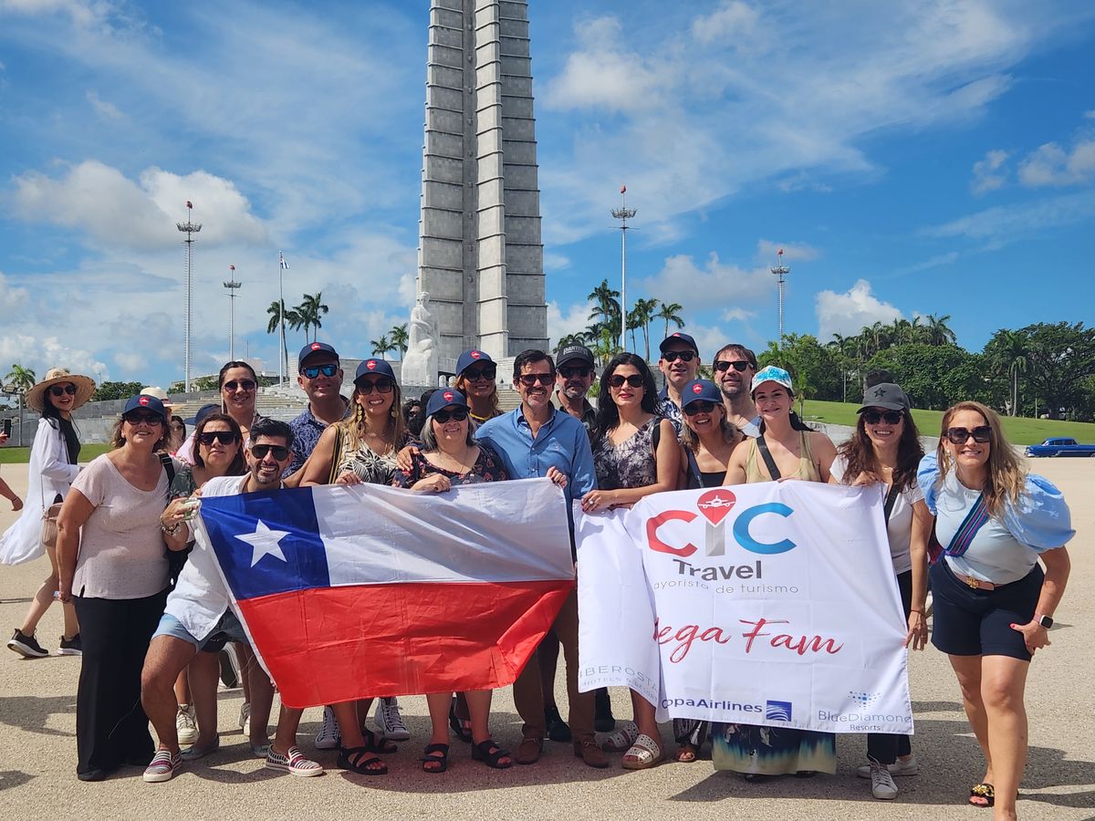 Agencias de viajes de Chile disfrutan del mega fam trip de CIC Travel en Cuba.