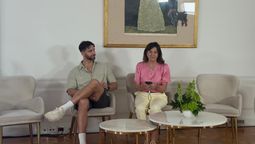 Enrique Alex, creador de contenido, y Ana Jiménez, corresponsal de RTVE en Buenos Aires, en Spain Talks América del Sur 2025.