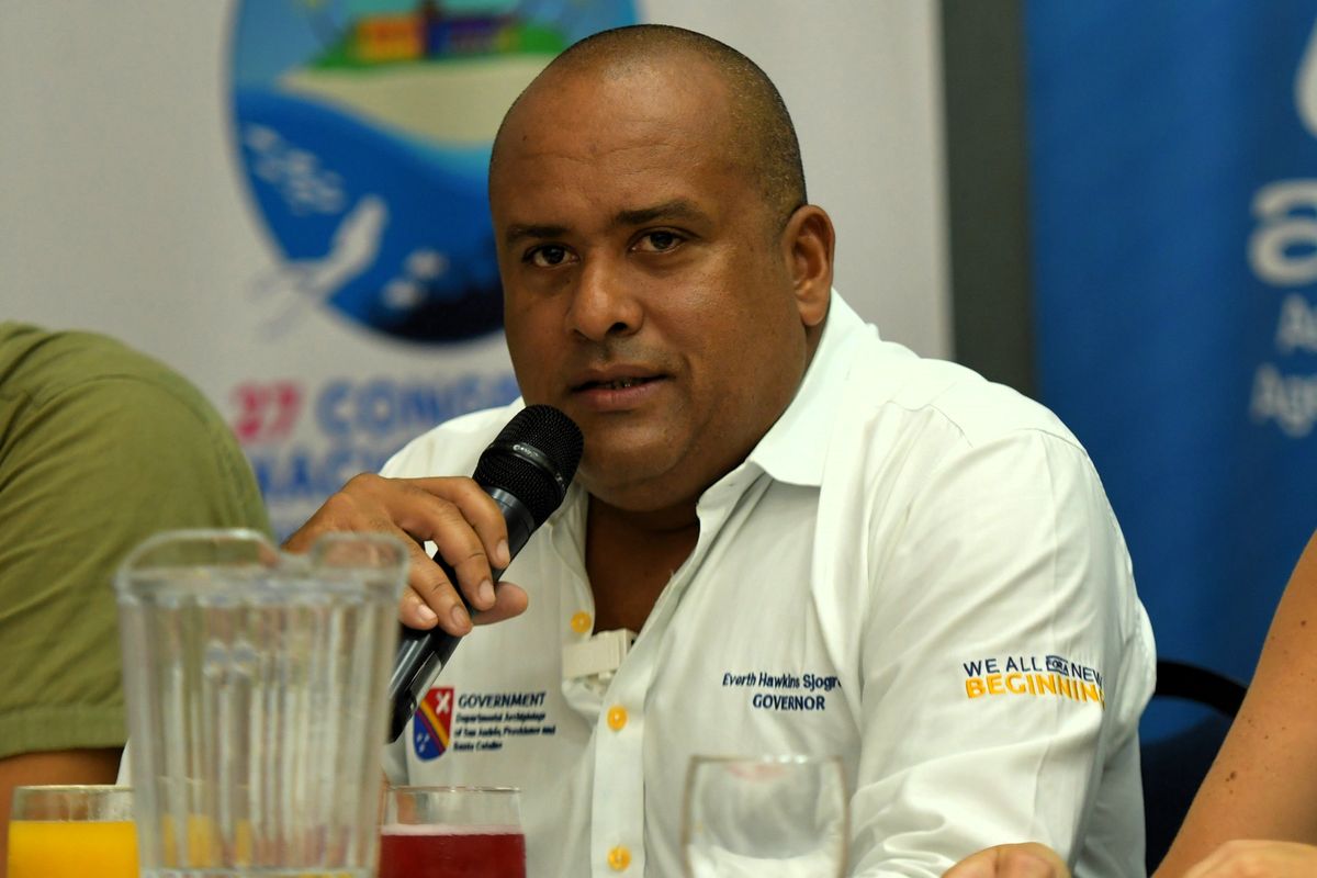 Everth Hawkins, gobernador del Archipiélago de San Andrés, Providencia y Santa Catalina.
