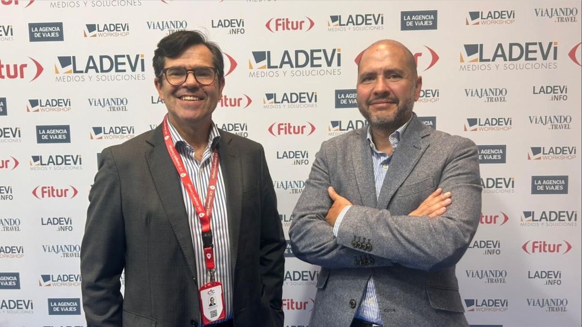 CIC Travel: Andrés Rincón, CEO de la compañía; y Mauricio Osuna, director ejecutivo.