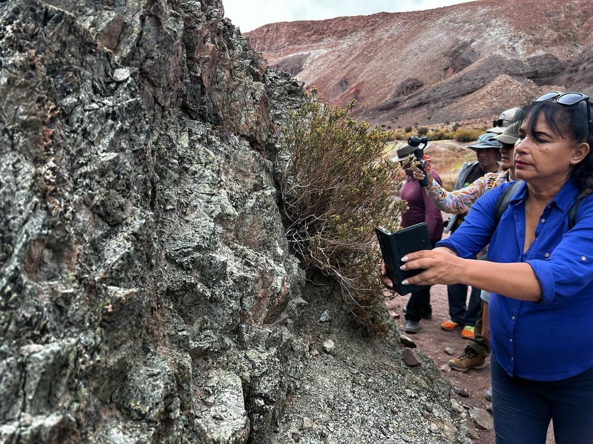 Turismo Sostenible en San Pedro de Atacama: la gama de colores producida por la erosión y la alta presencia de minerales caracteriza el paisaje.