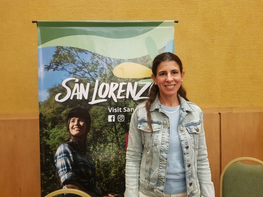 Ana Cornejo, secretaria de Turismo, Cultura y Deporte de la municipalidad de San Lorenzo, Salta.