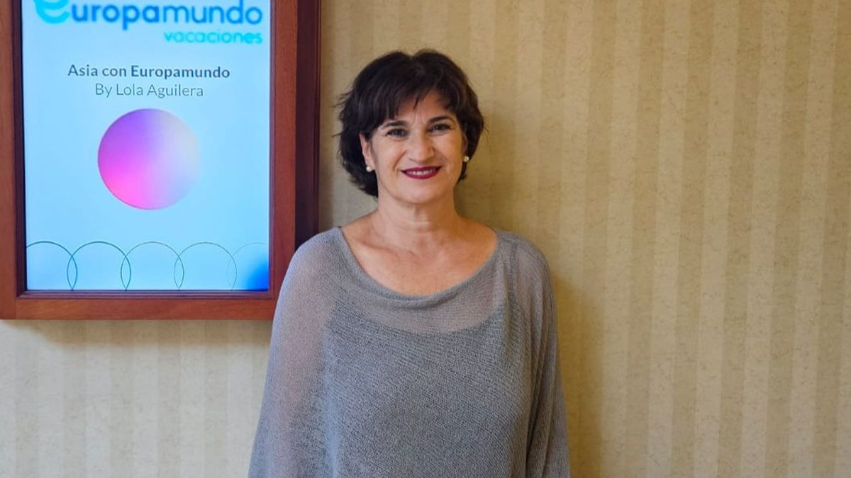 Lola Aguilera, comercial product manager Europamundo, presente en la Convención Grupo GEA Perú 2025. - Ladevi Medios y Soluciones Lola Aguilera, comercial product manager Europamundo, presente en la Convención Grupo GEA Perú 2025.