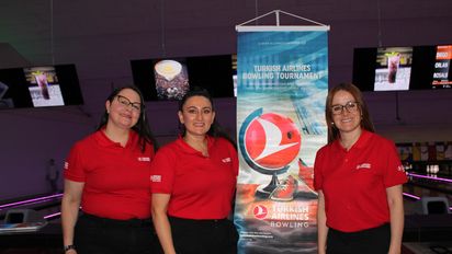 María Cristina Ortiz, ejecutiva comercial; Viviana Zárate, representante de Ventas y Marketing; y Claudia Prieto, gerente de Ventas para Colombia de Turkish Airlines.