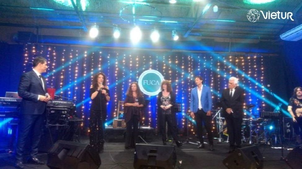 Vietur auspició el show a beneficio de FUCA.