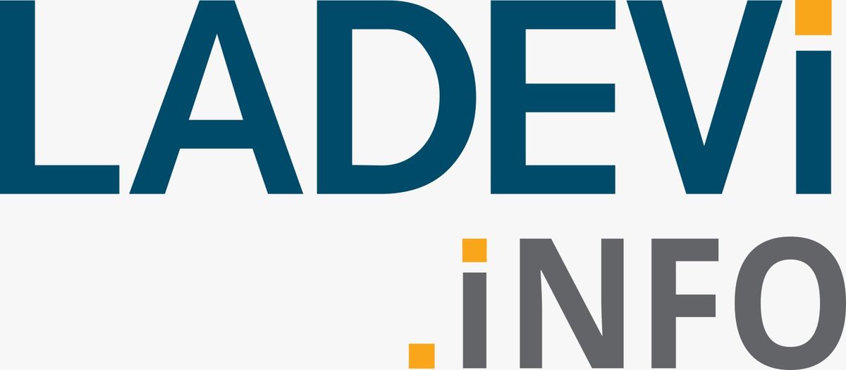 Logo de Ladevi Medios y Soluciones.