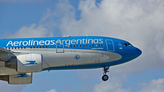 Aerolíneas Argentinas recibió US$ 58.700 millones de parte del gobierno.