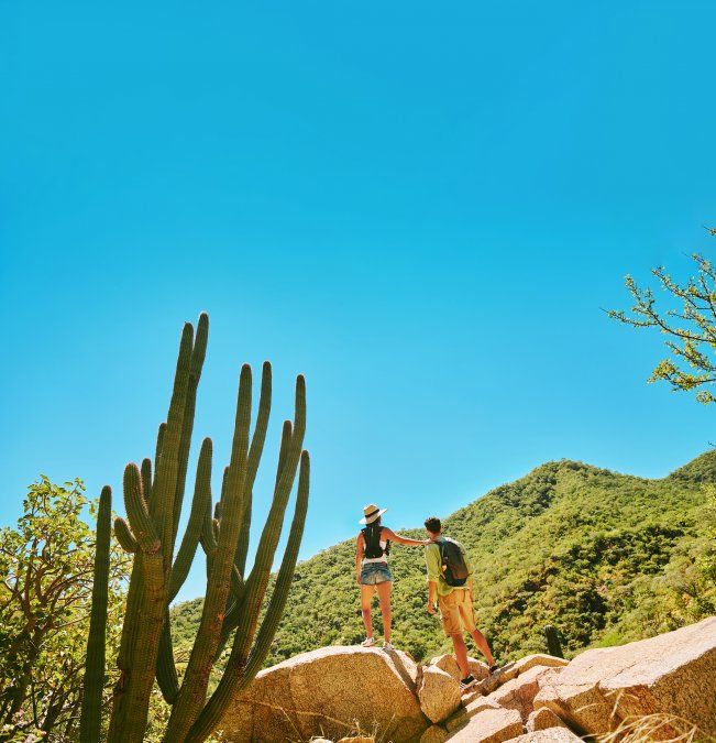Euromundo: las caminatas son otra de las actividades imperdibles en Los Cabos.