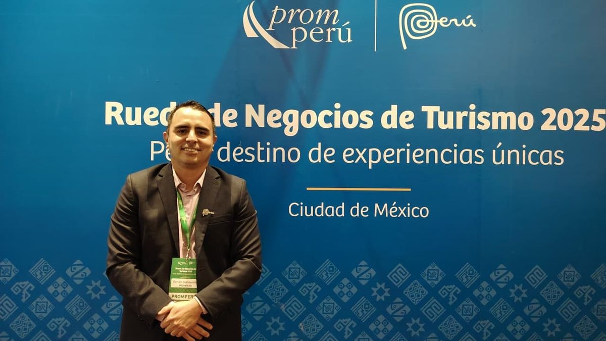 Renzo Benavente, responsable de Turismo en la oficina de PromPerú en México.