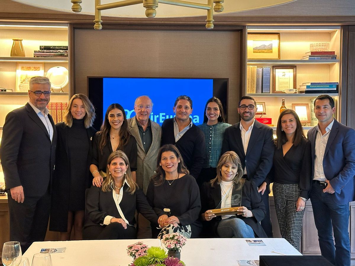 Seis agencias de viajes obtuvieron los mejores resultados en 2024 y fueron reconocidas por Air Europa.