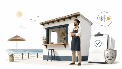 Andalucía anuncia un modelo de desregulación y reducción de burocracia para los establecimientos HORECA de la costa.