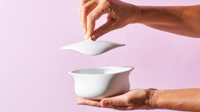 La colecciónJelly ofrece piezas para coctelería en porcelana.