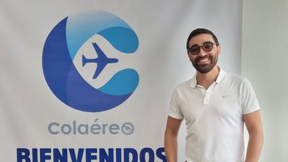 Daniel López, gerente general de Colaéreo.