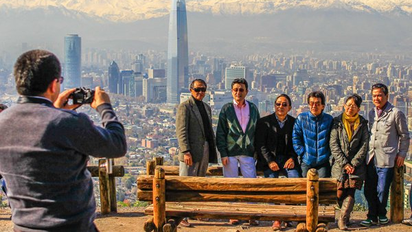 Chile recibió 477.512 turistas en enero de 2023