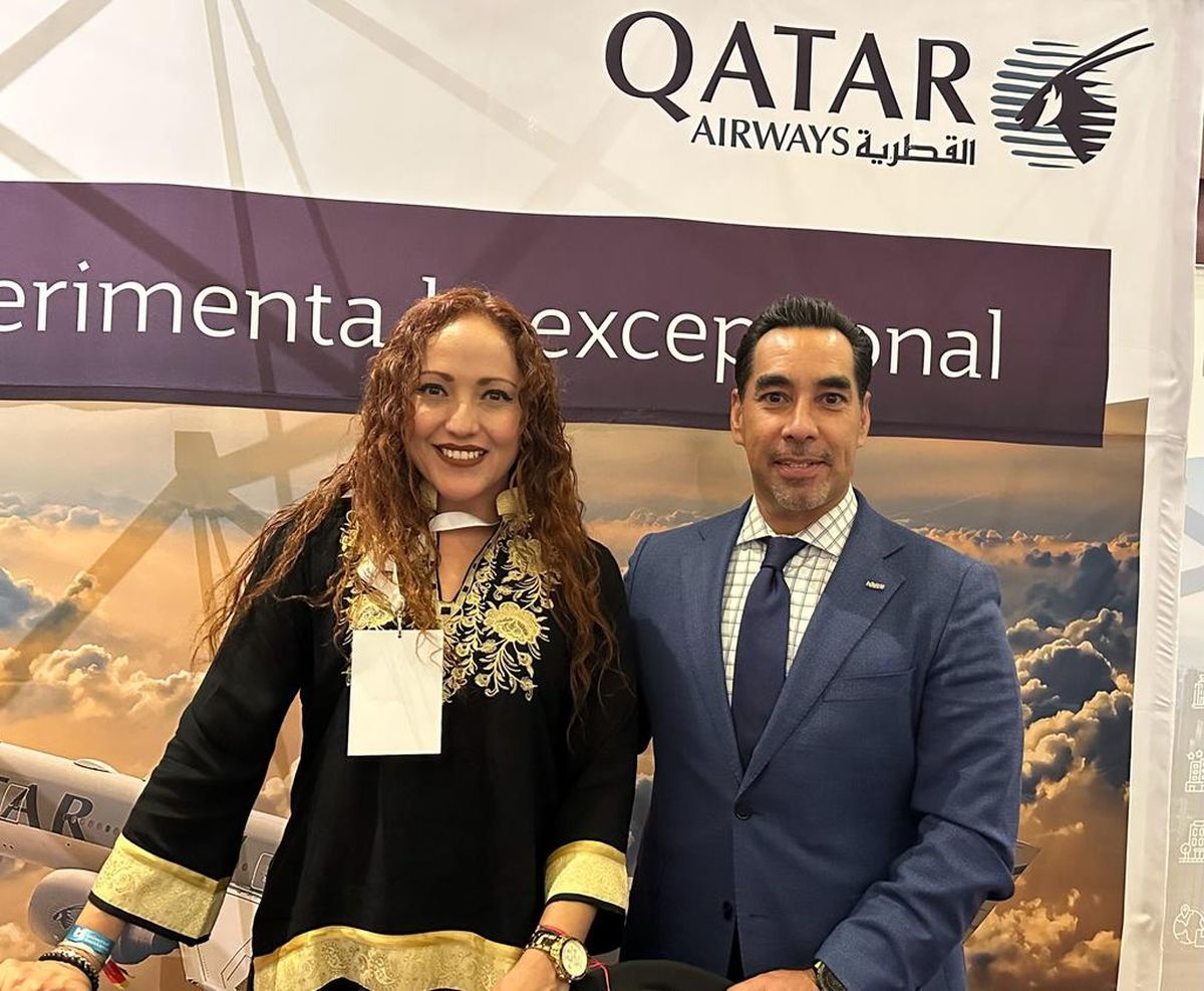 Representada en México por Aviareps, Qatar Airways participa en el Encuentro Profesional de Turismo (EPTUR).