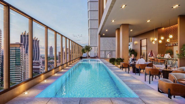 Minor Hotels: elnuevo NH Collection estará integrado en un complejo de más de 70 pisos, lo quelo convertirá en el edificio más alto de Asunción y el cuarto más alto deSudamérica.