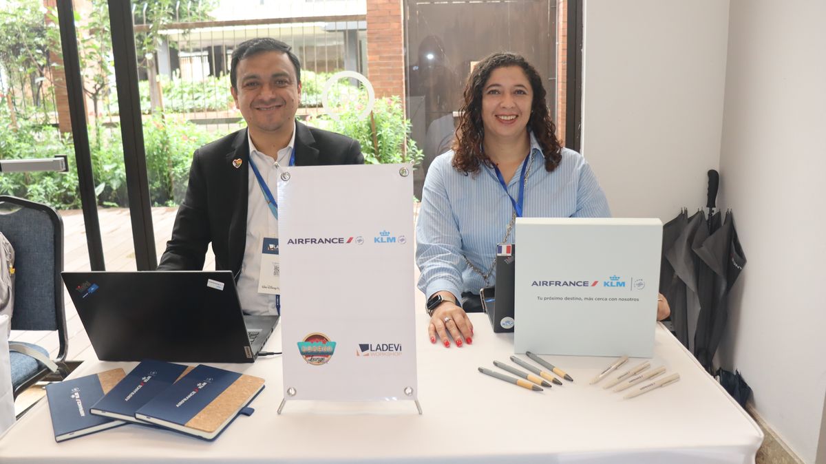 Equipo de Air France - KLM, en el marco de Ladevi Workshop.