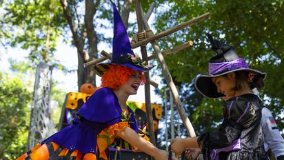 Spooktacular se quedará en Busch Gardens hasta el 31 de octubre.