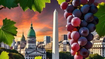 Buenos Aires presentó el primer y más impactante viñedo urbano de Latinoamérica