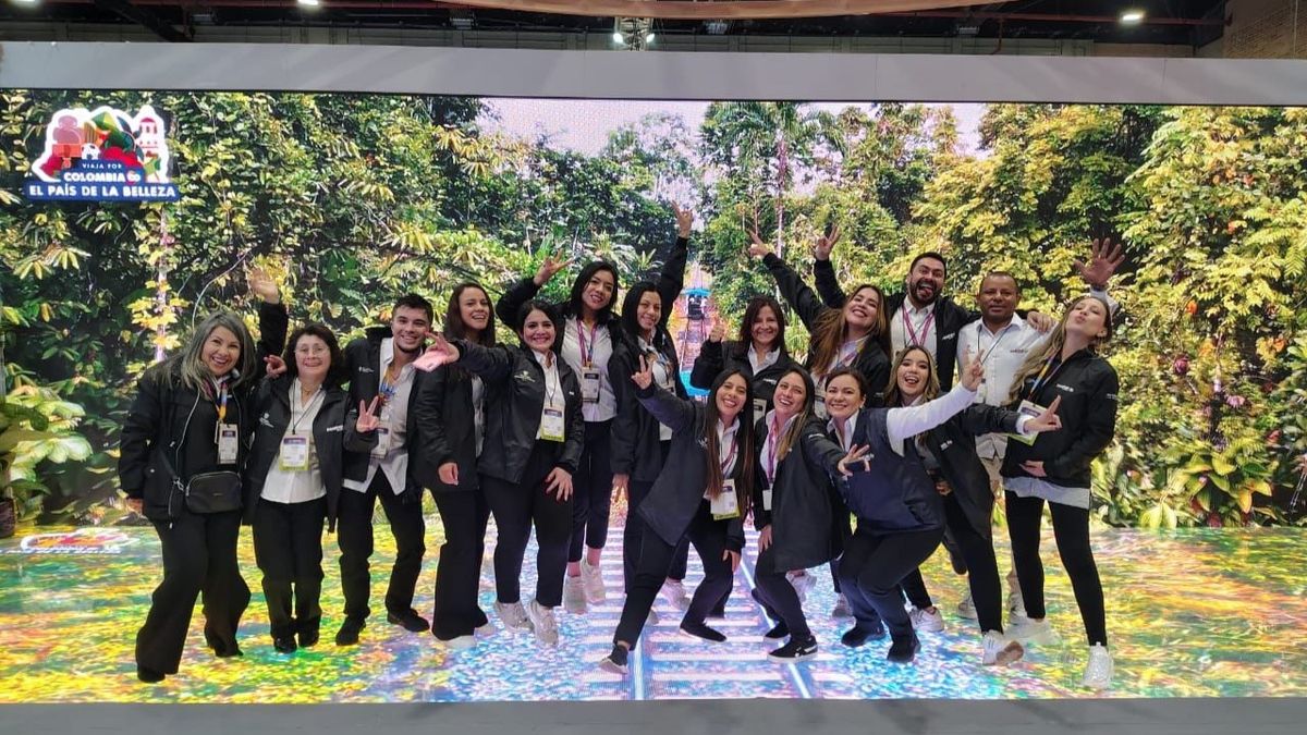 Equipo de promoción de Fontur.