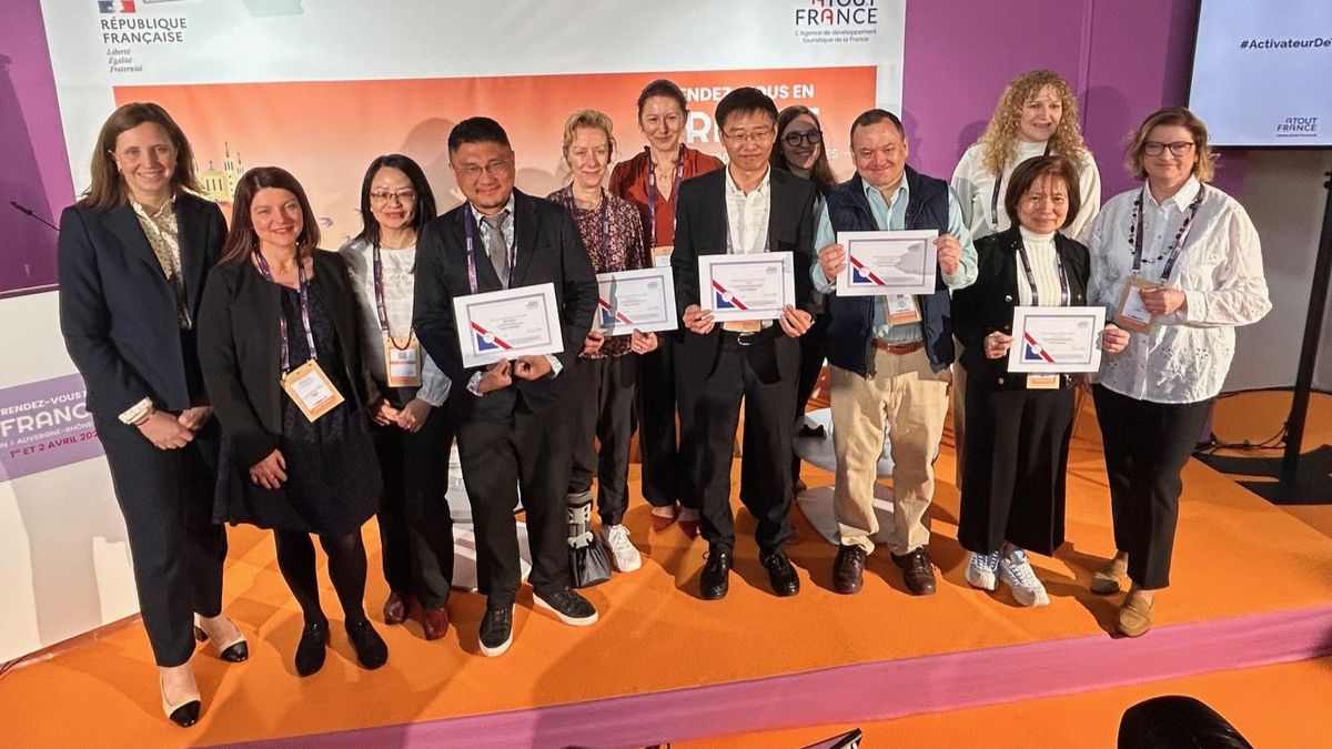 Diploma de reconocimiento para los profesionales de France Connaisseur.