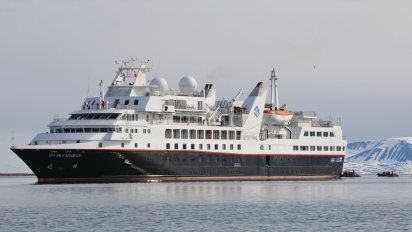 El Silver Explorer, de Silversea, hará base en Puerto Williams.&nbsp;