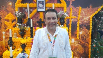 En el Tianguis Turístico, el estado de Michoacán presentó sus novedades, a través de Roberto Monroy García, secretario de Turismo de del destino mexicano.