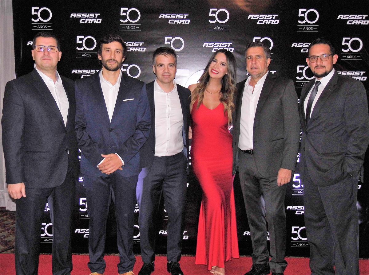 Equipo Assist Card, conformado por Hernán González, Country Manager Colombia y Ecuador; Nicolás Yannielli, responsable de Planificación Comercial; Carlos Stefani, CEO; Paola Gómez, gerenta comercial Ecuador; Fernando Padrón, COO y; Edison Ponce, gerente administrativo Ecuador. - Ladevi Medios y Soluciones Equipo Assist Card, conformado por Hernán González, Country Manager Colombia y Ecuador; Nicolás Yannielli, responsable de Planificación Comercial; Carlos Stefani, CEO; Paola Gómez, gerenta comercial Ecuador; Fernando Padrón, COO y; Edison Ponce, gerente administrativo Ecuador.