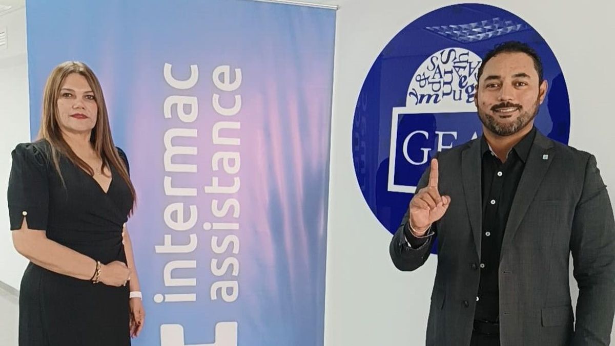 Sonia Postigo, gerente comercial GEA Perú y Cesar Bayona, country manager Intermac Assistance Perú. - Ladevi Medios y Soluciones Sonia Postigo, gerente comercial GEA Perú y Cesar Bayona, country manager Intermac Assistance Perú.