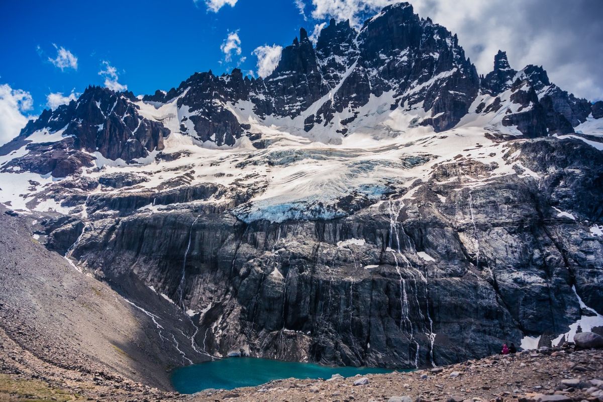 Cerro Castillo está entre los parques nacionales de la Ruta. 