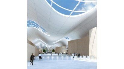 Primeras señales del gran centro de eventos de Santiago