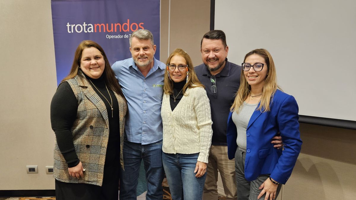 Lorena Belaunde, Douglas Suptitz,&nbsp;Maricarmen Hernández y Patricia Sánchez, unidos para presentar los destinos Brasil y Panamá.