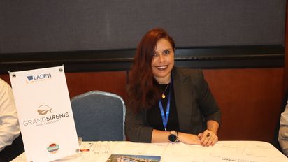 Clara Inés Marín Bedoya, representante comercial Latam para Grand Sirenis Hotels & Resorts en el Ladevi Workshop.