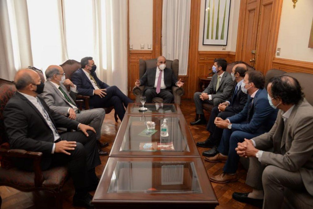 Juan Manzur, gobernador de Tucumán, postuló a la provincia como sede del Congreso de Agentes de Viajes de Faevyt 2021.