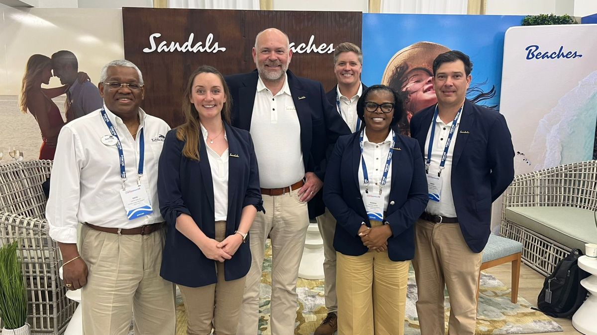 Sandals en el Caribbean Travel Marketplace 2025.