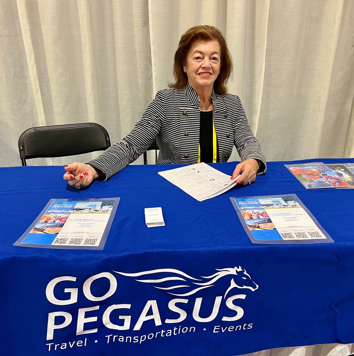 Representante de Go Pegasus.