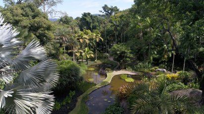 Inscripto por la Unesco, este lugar al oeste de Río de Janeiro es la obra del artista y arquitecto paisajista Roberto Burle Marx.