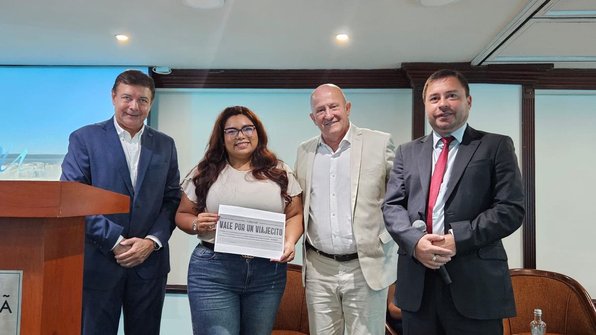 La delegaci&oacute;n argentina realiz&oacute; algunos sorteos para regalar diversos premios a los asistentes.