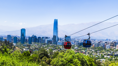 Santiago: Teleférico urbano ilusiona con potenciar turismo en eje Tobalaba