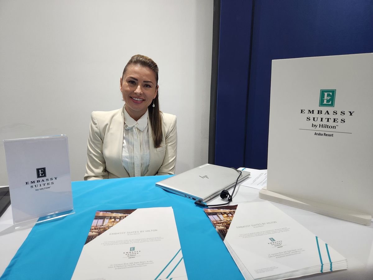 Eliana Fun, director of sales Embassy Suites by Hilton Aruba Resort.