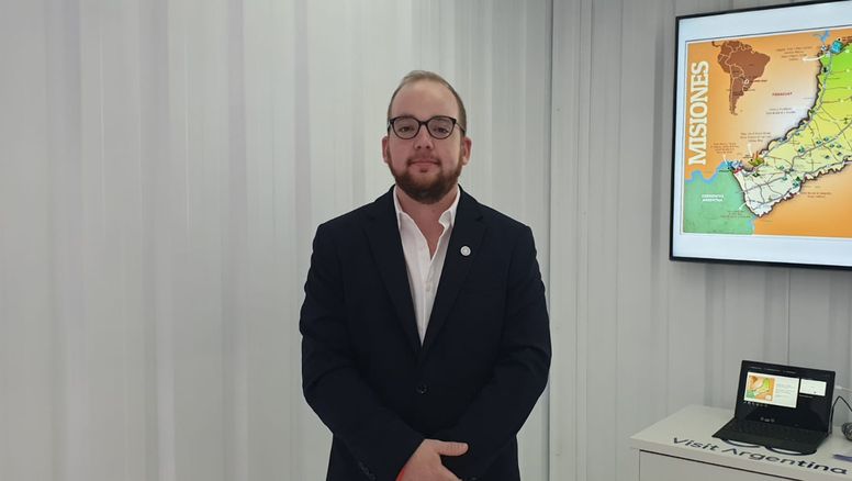 Iván Piedrabuena, director general de Turismo Iguazú, Misiones.