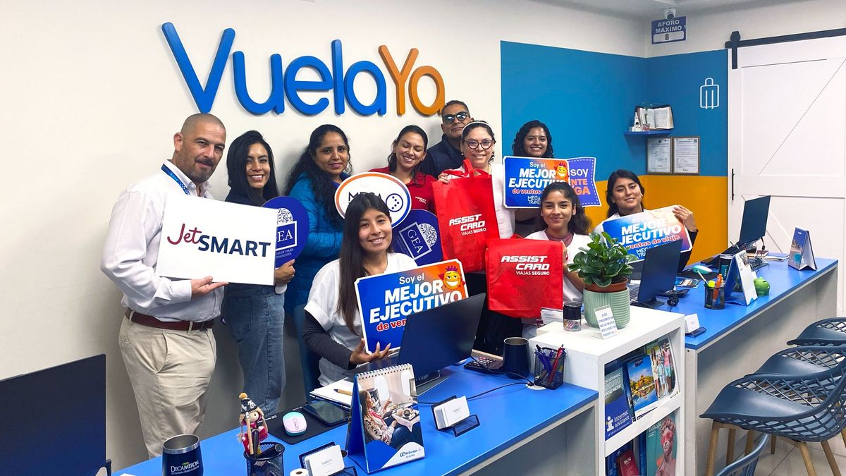 Mega Travel, Grupo GEA, Assist Card y JetSmart junto a Vuela Ya.