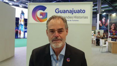 Juan José Álvarez Brunel, ministro de Turismo de Guanajuato, estuvo presente en Fitur,