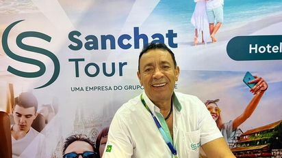 Roberto Silva, presidente de Sanchat Tour, en WTM Latin America.