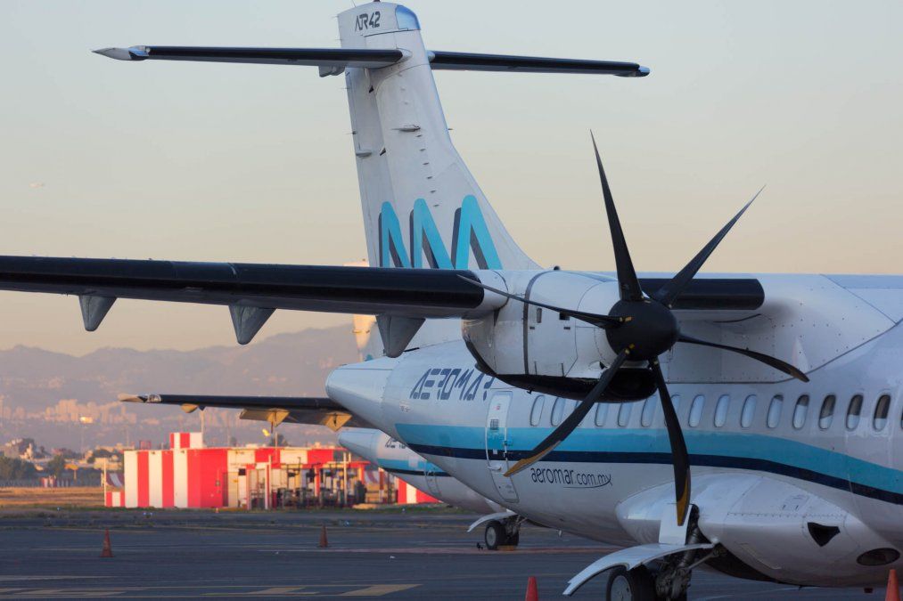 Aeromar mantiene los equipos turbohélice de sus ATRs.