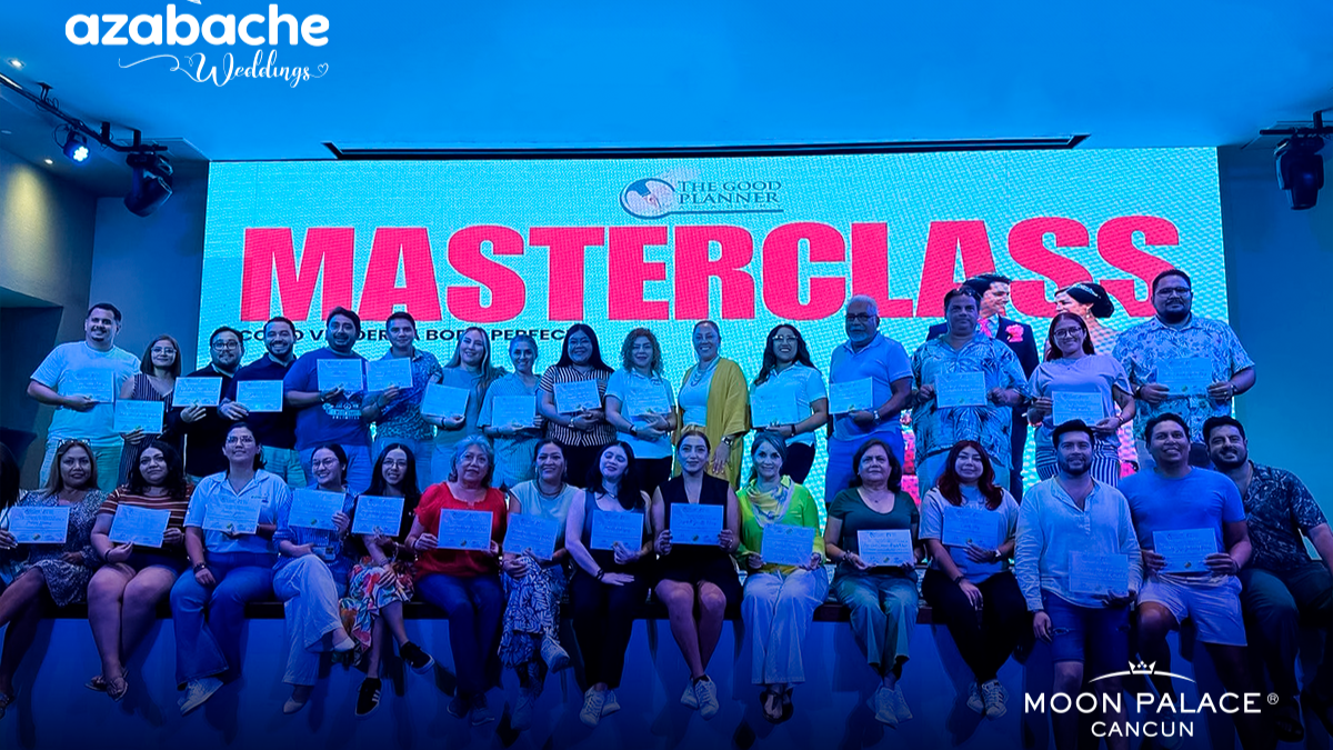 Azabache Weddings, siempre a la vanguardia en el segmento de bodas destino.